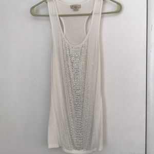 White forever 21 tank